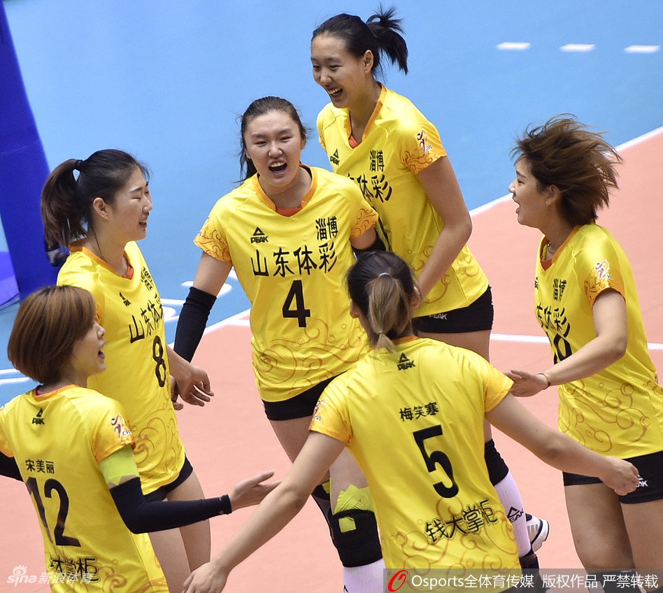 排超精英赛天津女排1-3山东