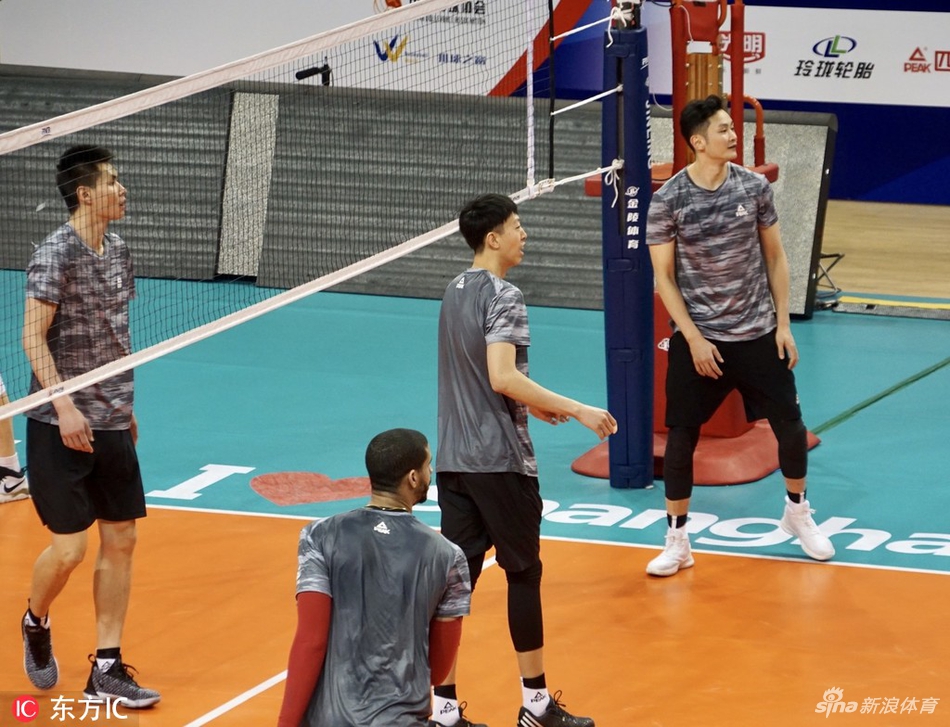 北京男排训练备战