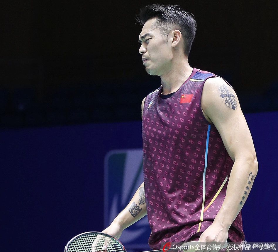 中羽赛首轮林丹1-2金廷