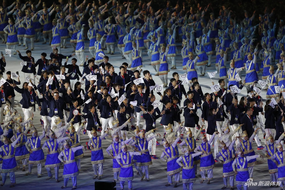 新浪直击雅加达亚运会开幕式