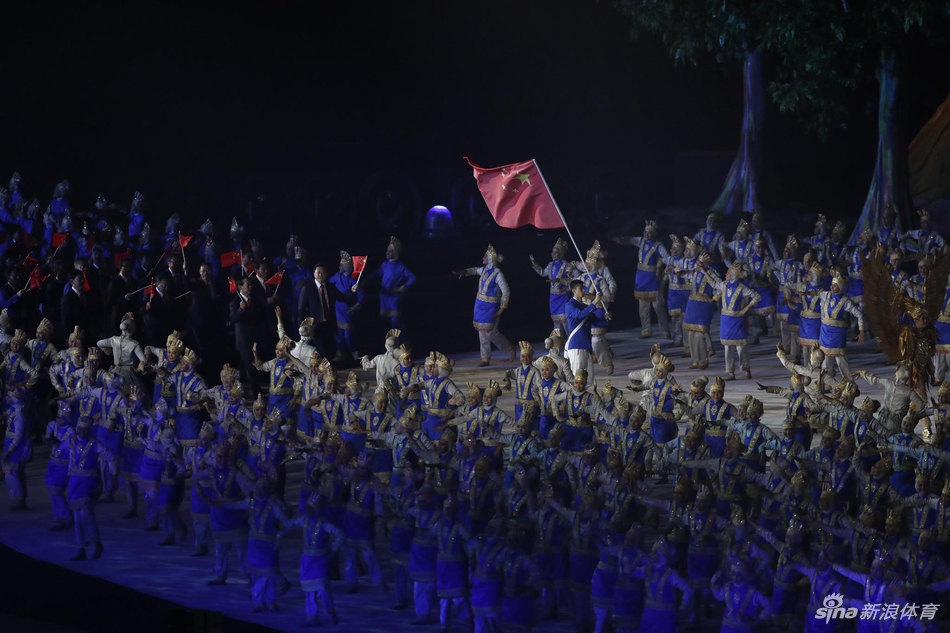 新浪直击雅加达亚运会开幕式