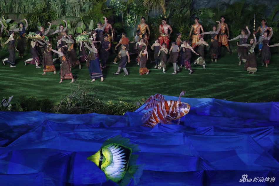 新浪直击雅加达亚运会开幕式