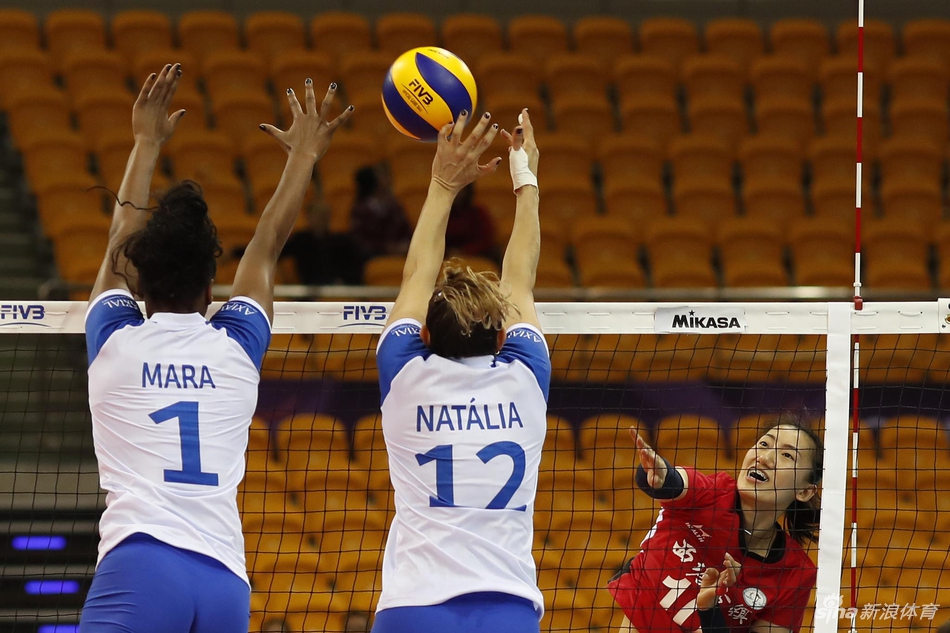 世俱杯浙江女排1-3米纳斯