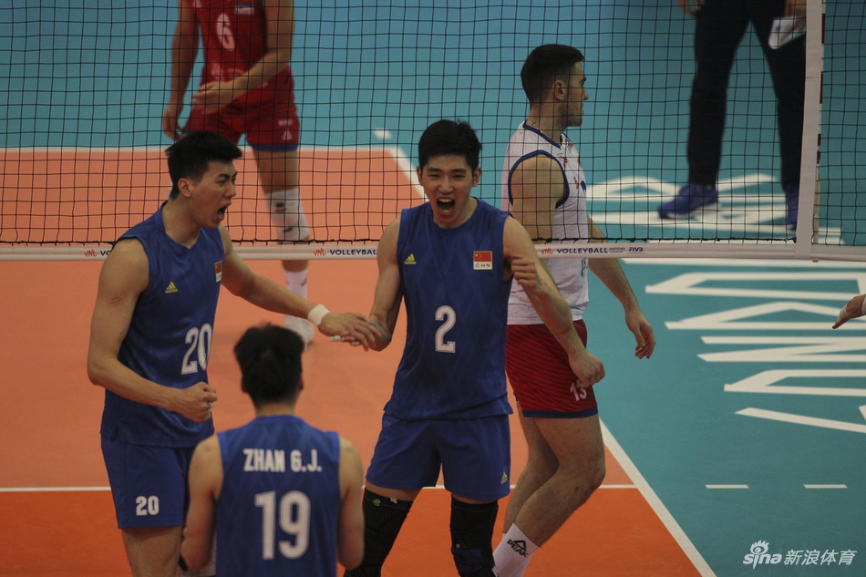 世联赛中国男排1-3塞尔维亚