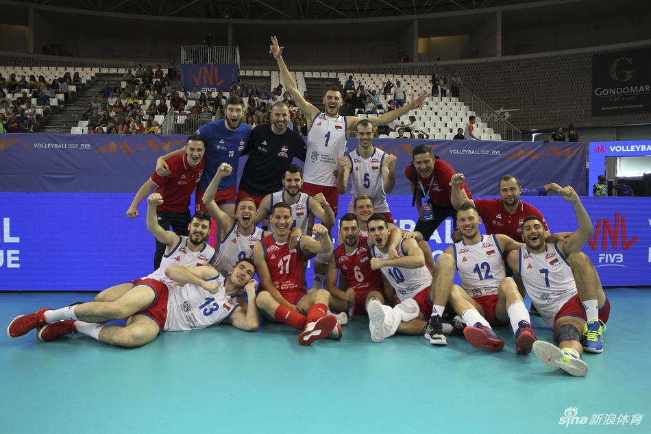 世联赛中国男排1-3塞尔维亚