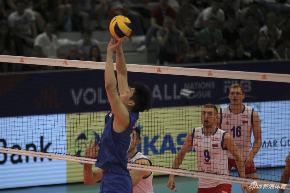 世联赛中国男排1-3塞尔维亚