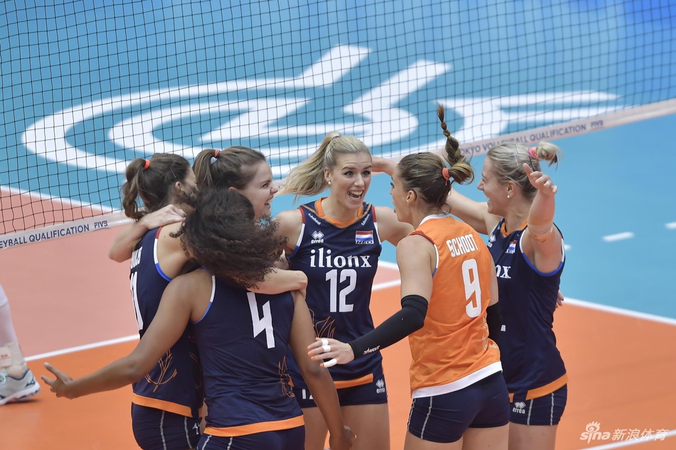 女排奥运资格赛荷兰零封比利时 斯洛特耶斯17分_排球_新浪竞技风暴