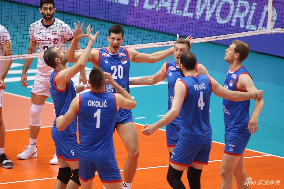 世联赛伊朗男排3-1塞尔维亚