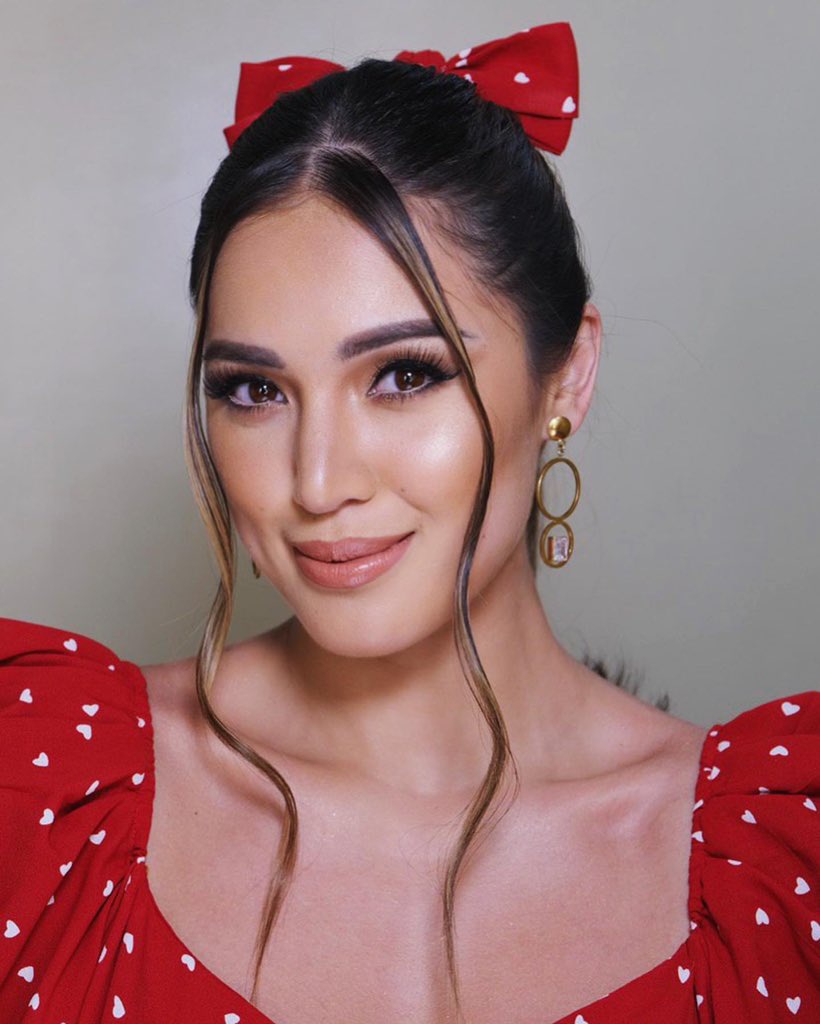 菲律宾排球女将参加世界小姐选拔赛