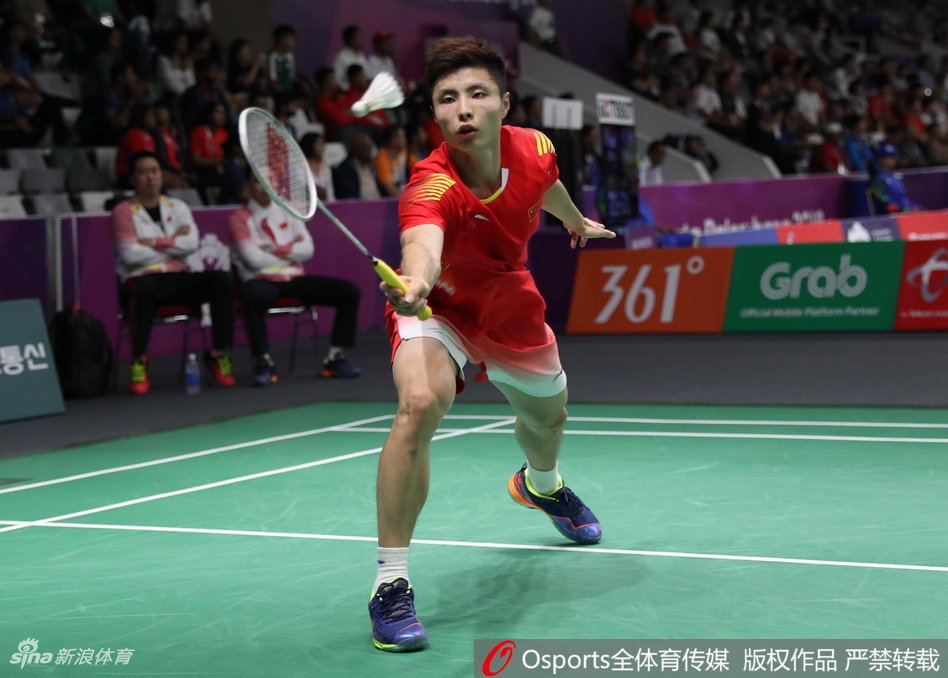 亚运羽球男团中国3-0中国香港