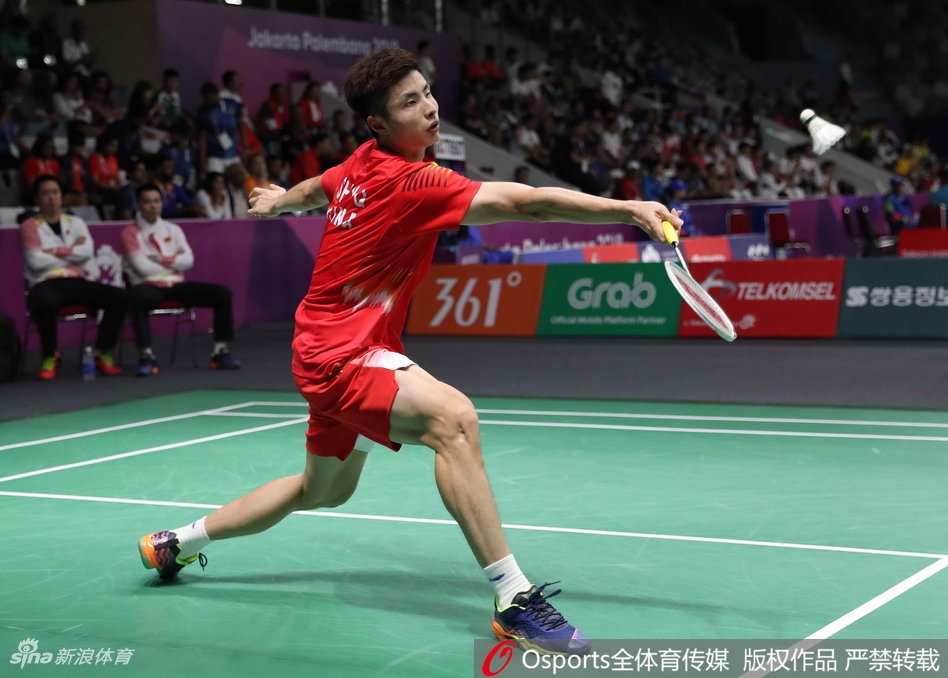 亚运羽球男团中国3-0中国香港