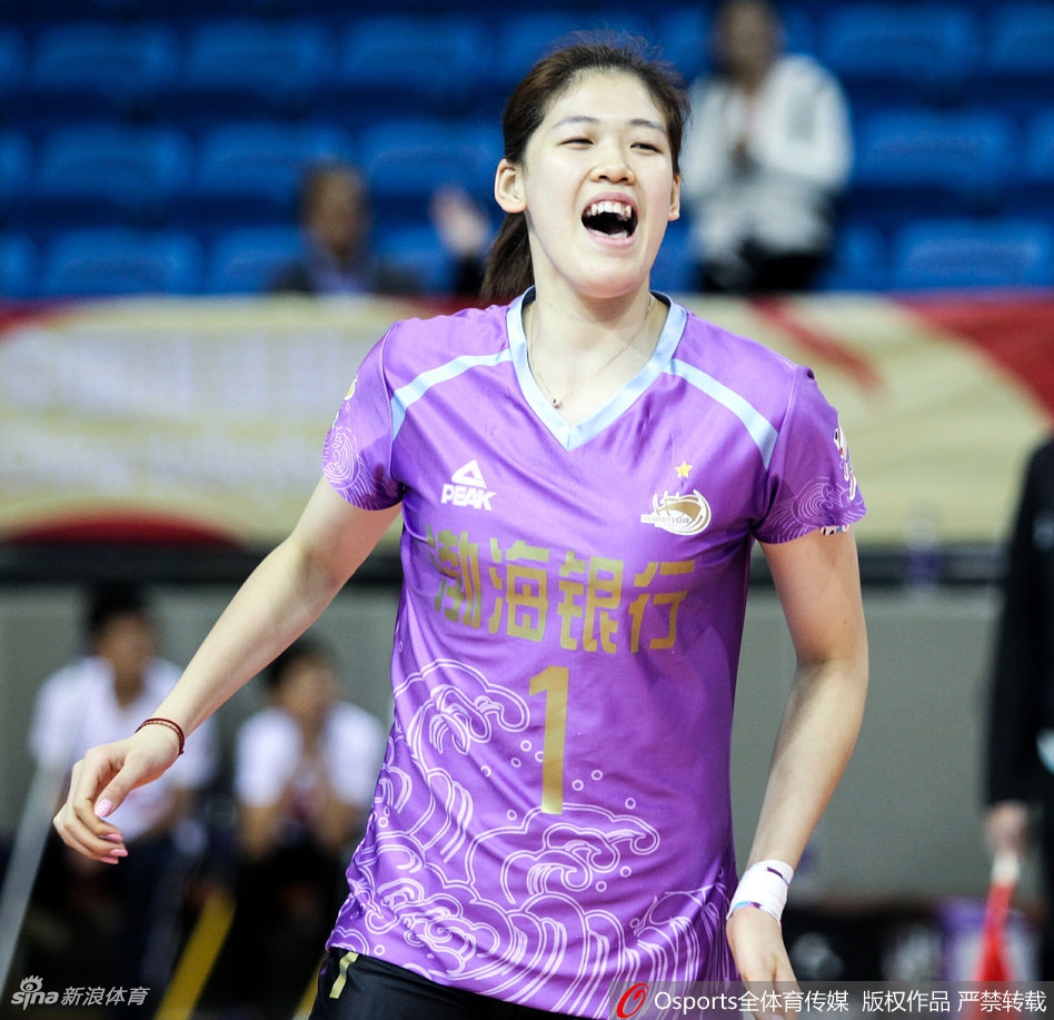 排超八强战恒大1-3天津女排