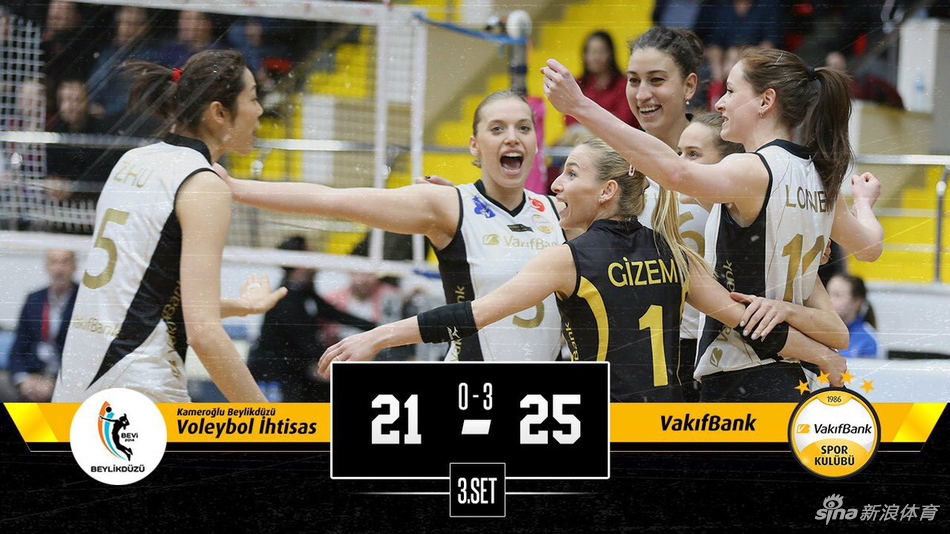 朱婷20分土超瓦基弗3-0横扫