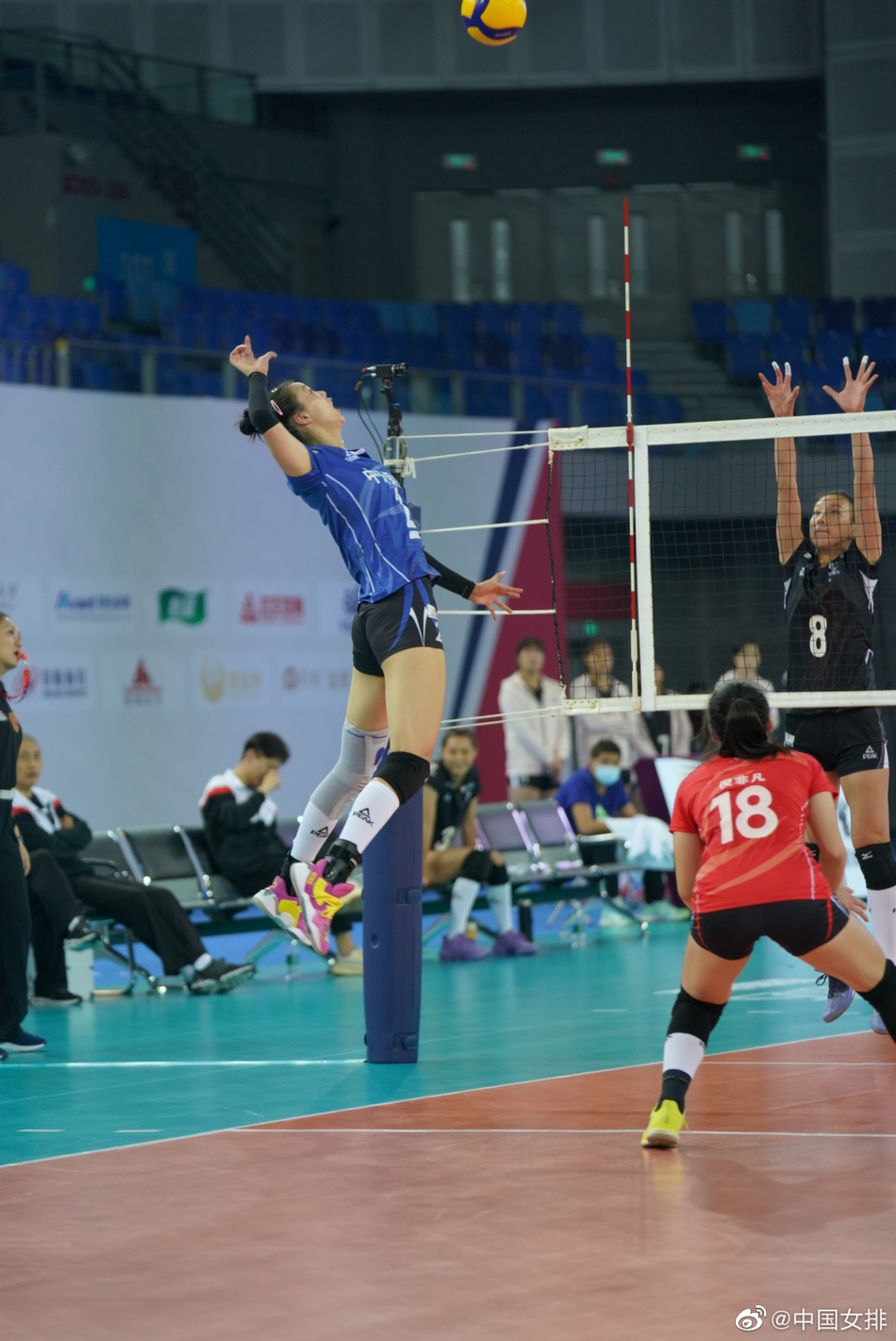 全锦赛江苏女排3-0河北女排