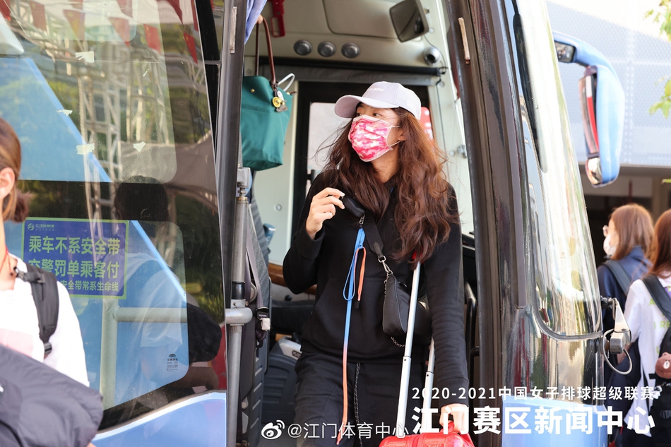 朱婷领衔众将抵达江门备战联赛