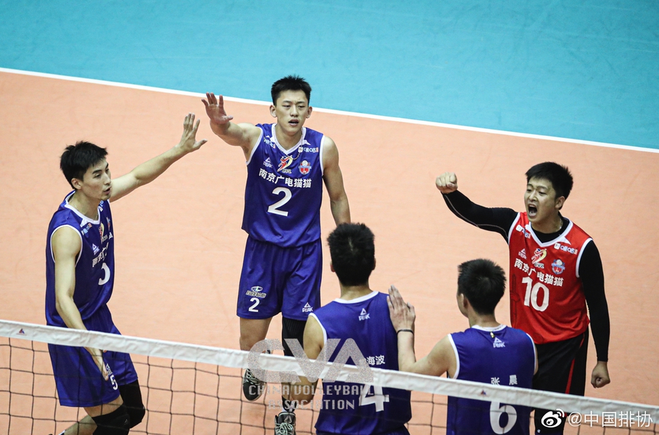 男排全锦赛浙江3-2江苏进决赛
