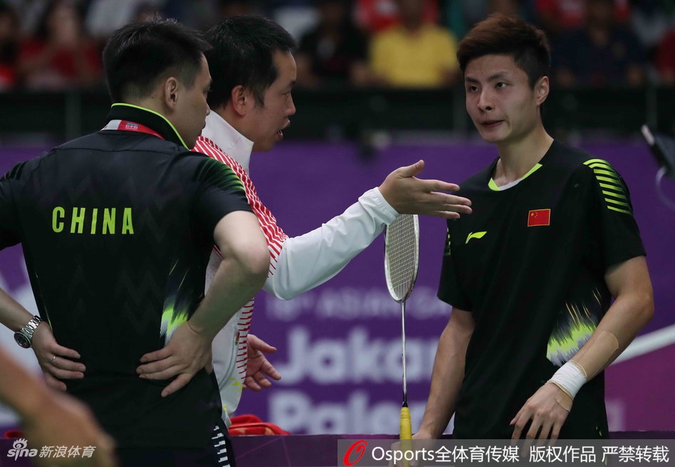 亚运羽球男单首轮石宇奇出局