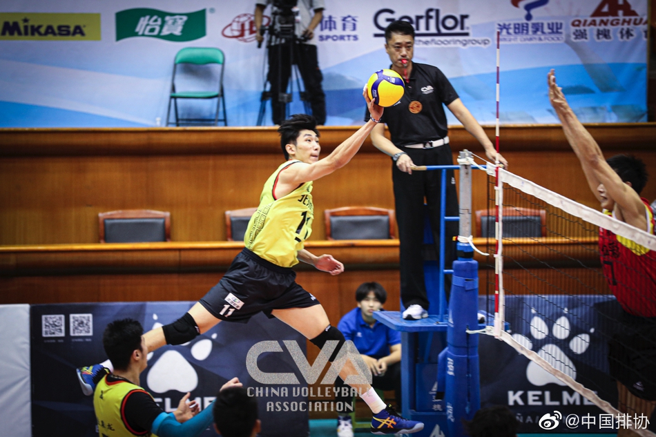 男排全锦赛北京3-1山东进决赛