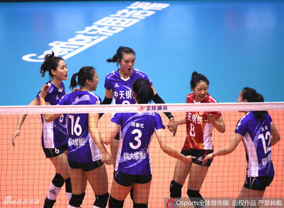 8强战次轮山东女排3-1江苏女排