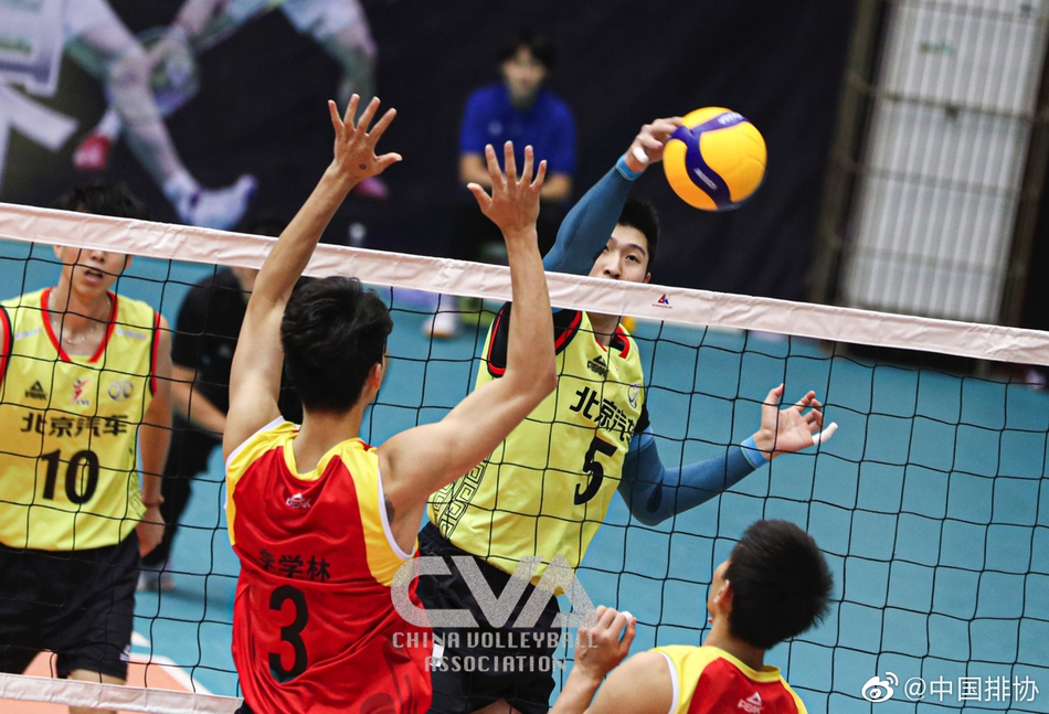 男排全锦赛北京3-1山东进决赛