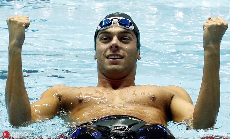 世锦赛800米自孙杨获得第六