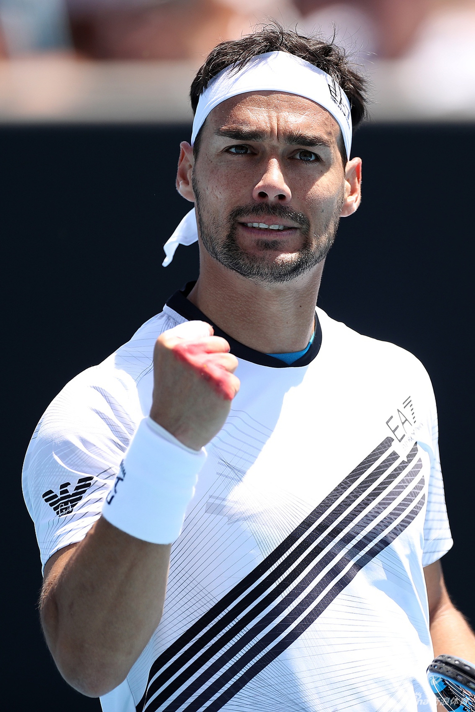 澳网首轮弗格尼尼3-2欧佩尔卡