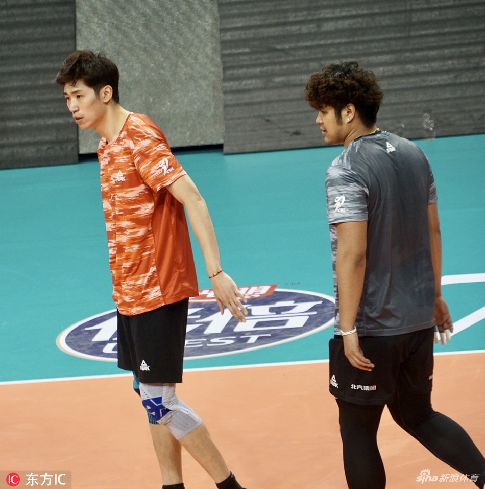 北京男排训练备战