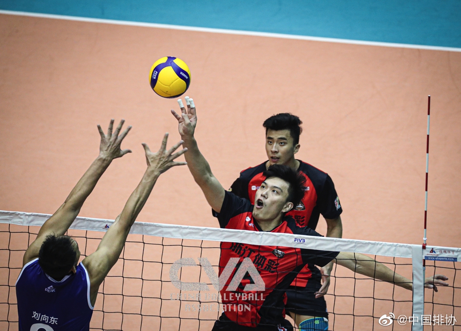 男排全锦赛浙江3-2江苏进决赛