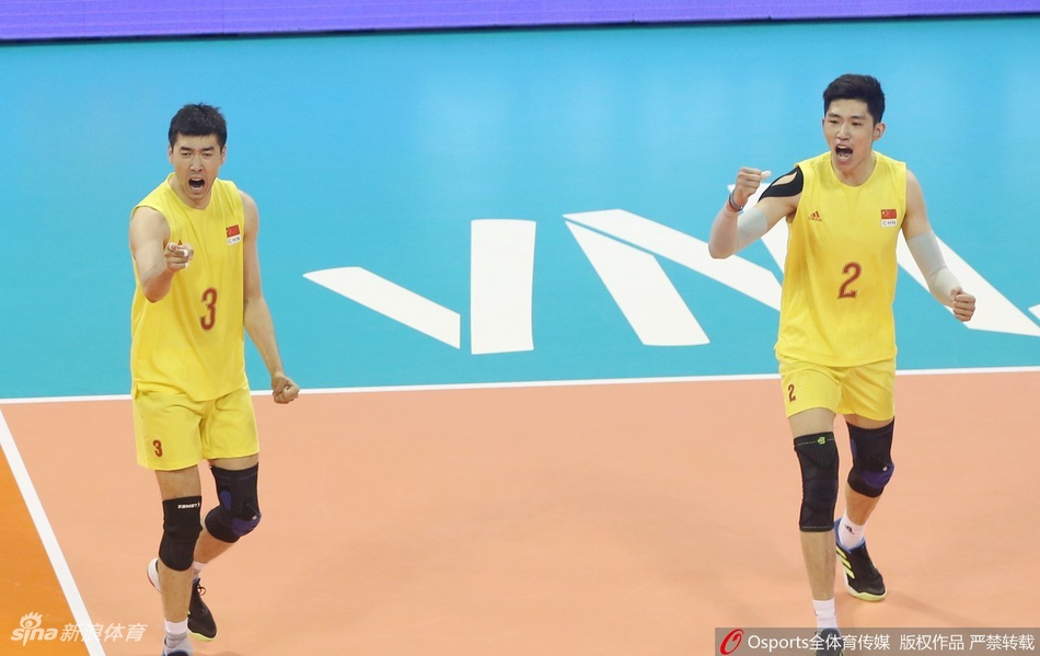 世联赛北仑站中国男排0-3法国