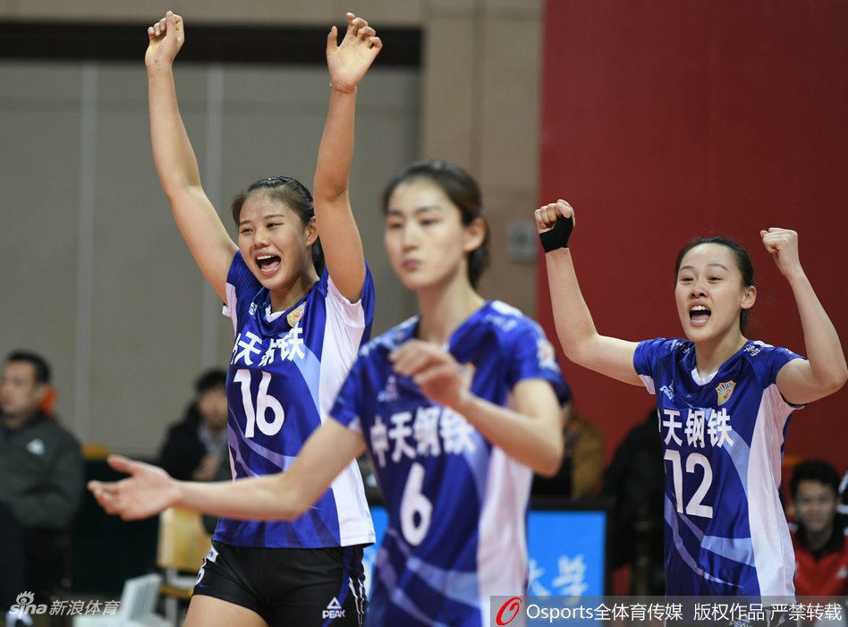 排超八强战江苏女排3-0山东