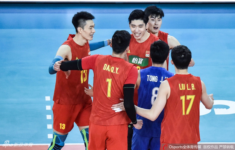 奥运资格赛中国男排晋级决赛