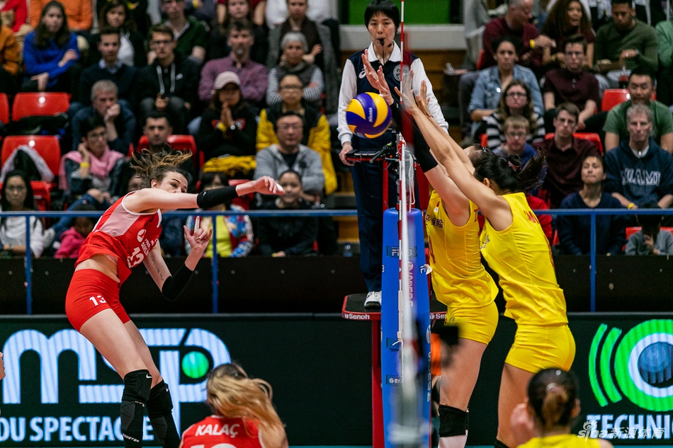 瑞士赛中国女排1-3土耳其获第6