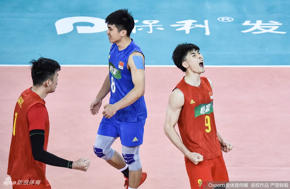 奥运资格赛中国男排晋级决赛