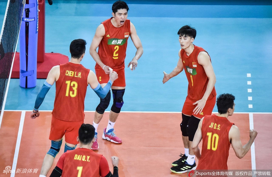 奥运资格赛中国男排晋级决赛
