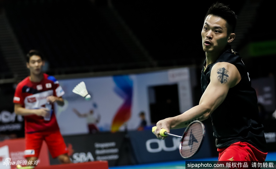 新加坡赛林丹落后时退赛