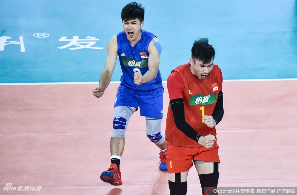 奥运资格赛中国男排晋级决赛