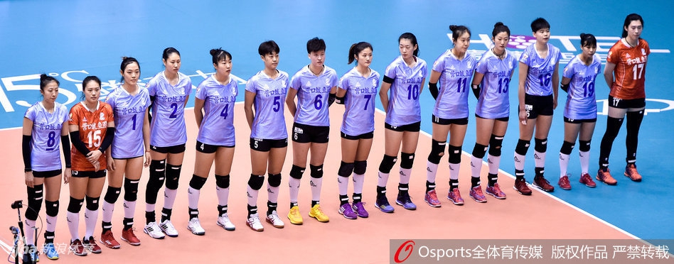 八强战第6轮辽宁女排3-2江苏