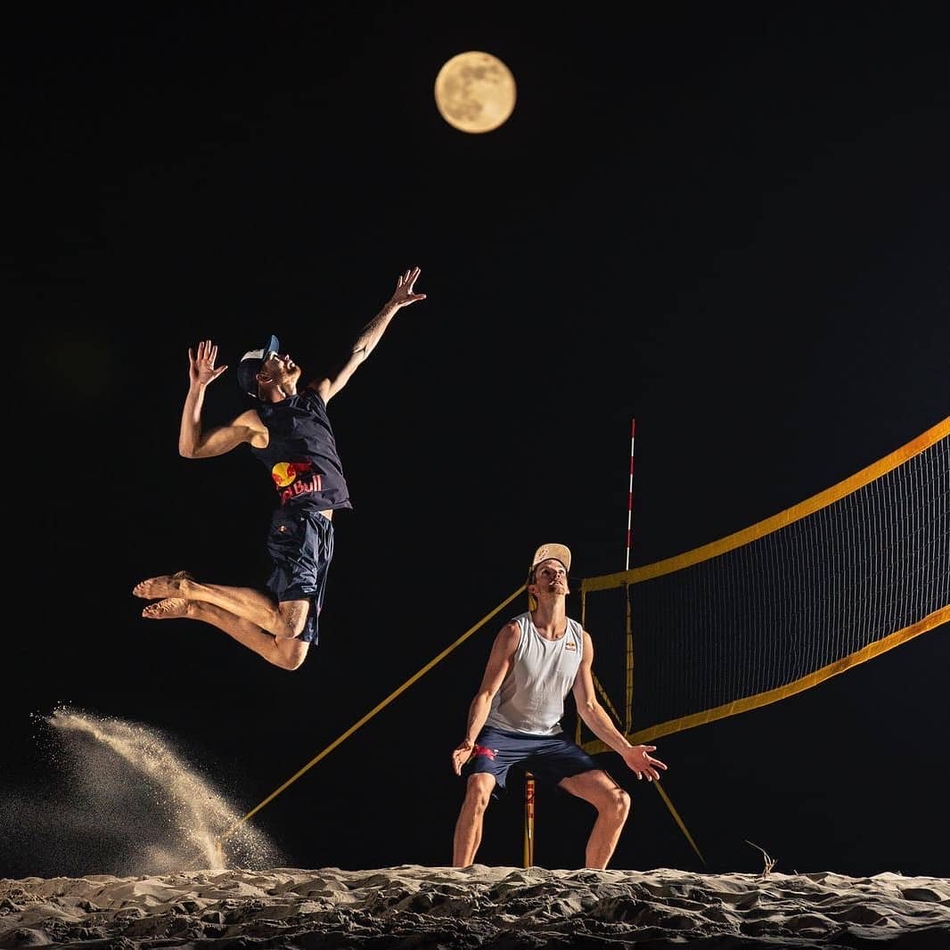 超酷炫的沙排摄影