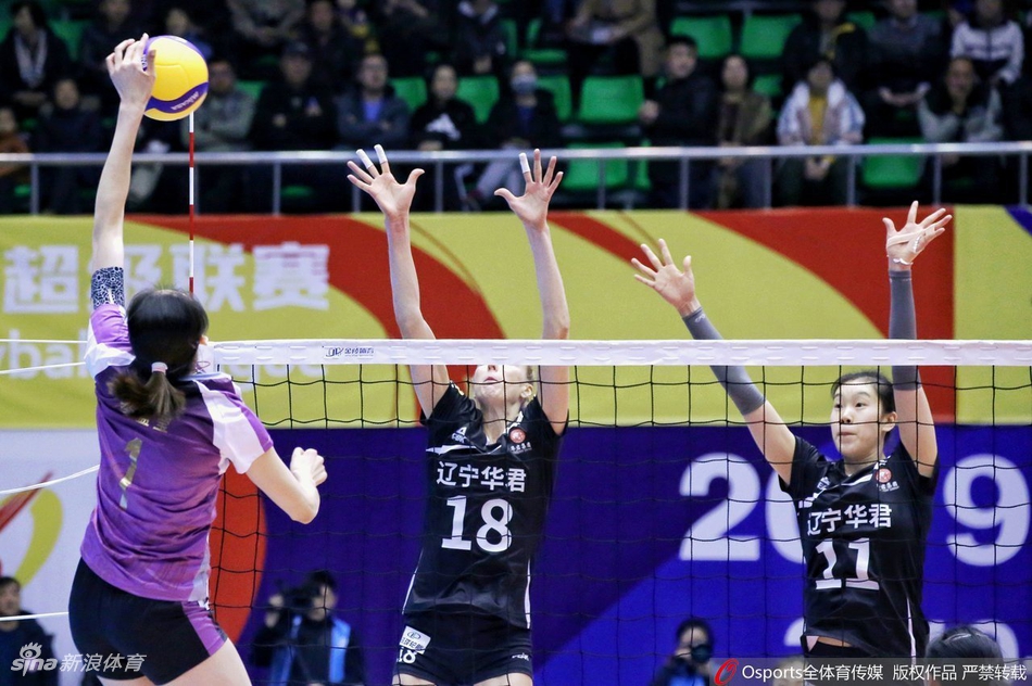 排超第九轮天津女排3-0辽宁