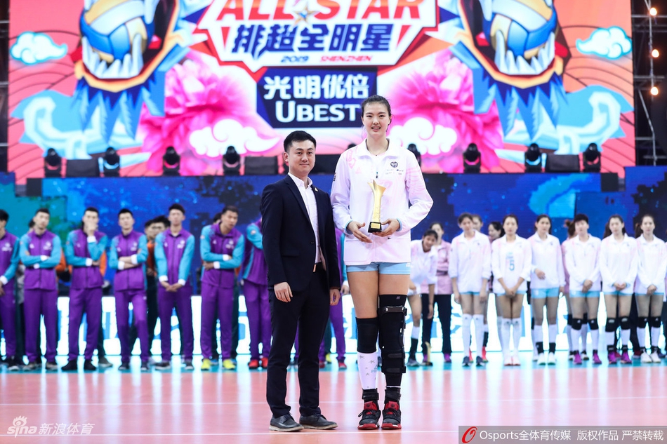 排超全明星颁奖张常宁江川得奖