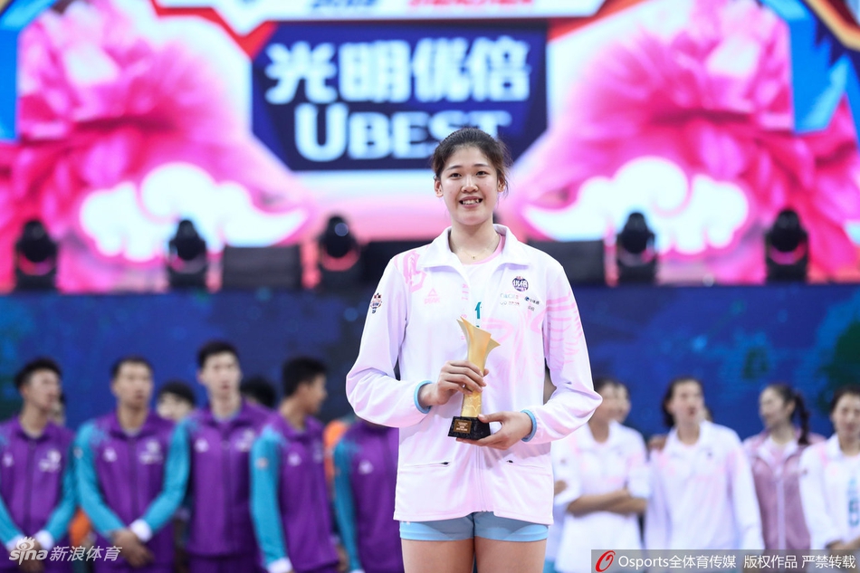 排超全明星颁奖张常宁江川得奖