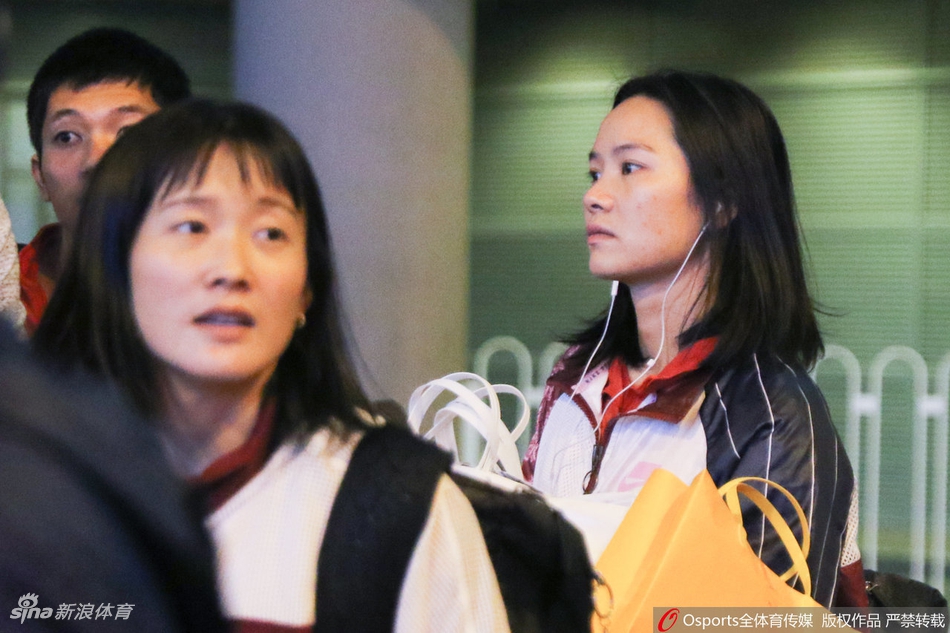 中国田径队抵达首都机场