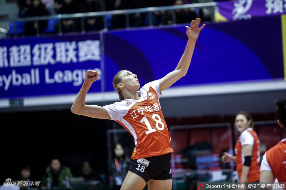 排超第10轮辽宁女排3-1恒大