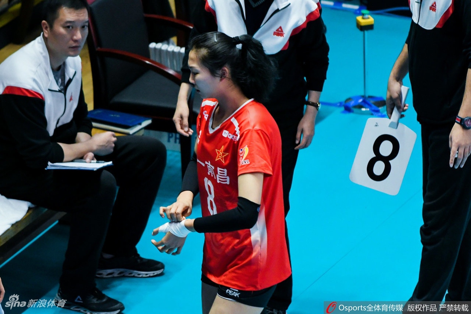 张常宁25分江苏女排1-3不敌八一 袁心玥因伤离场