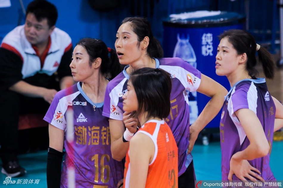 女排决赛天津3-1上海夺冠