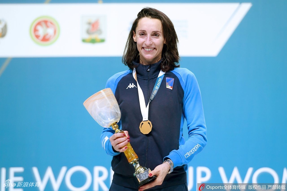 花剑世界杯喀山站石h获亚军