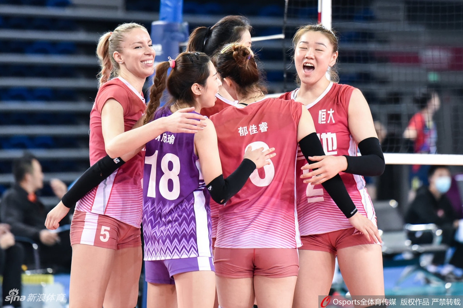 联赛恒大女排3-0福建女排