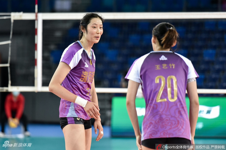 联赛天津女排3-0上海