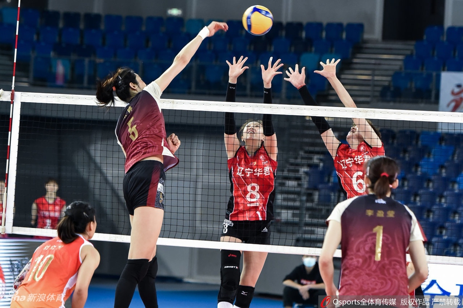 朱婷23分联赛天津女排3-0辽宁