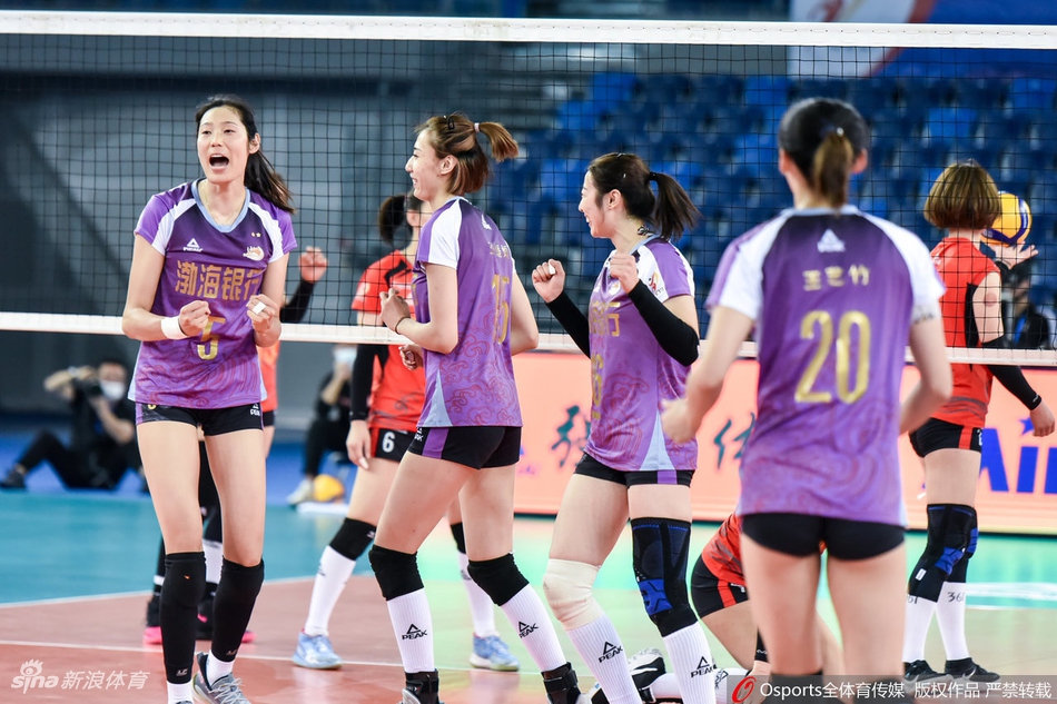 朱婷15分联赛天津女排3-0山东